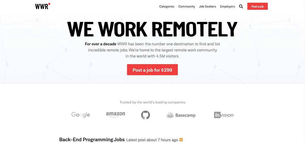 We Work Remotely