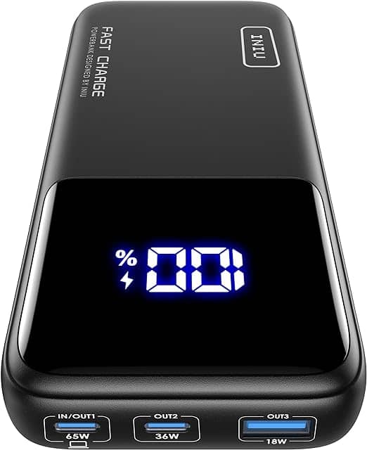 INIU 65W 20K Power Bank | Best Portable Power Banks